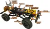 DF - 4J Crawler XXL Special Ed. 2023 GRÜN Side Bar Produktbild-Vorschau 3