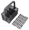 A black plastic dishwasher cutlery basket and a separate tray are shown against a white background. Náhľad obrázku produktu