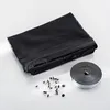 Insektenschutztür/Vorhang - schwarz - magnetisch - Produktbild-Vorschau 4