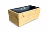 Blumenkasten Holz 60x30x29 cm – Rechteckig Pflanzkübel Produktbild-Vorschau 1