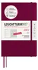 Agenda hebdomadaire et carnet de notes Medium A5 Port Red Voir les images du produit 1