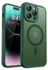 A green iPhone case is shown with a phone inside. Produktbild-Vorschau