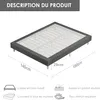 DEWINNER: Estructura de cama 140x190 | Estructura de cama Vista previa de la imagen del producto 2