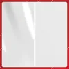 A split image showing a white wardrobe on the left and a white textured surface on the right, framed by a red border with diagonal white lines. Produktbild-Vorschau