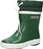A single green rain boot with a white sole and white trim at the top. Produktbild-Vorschau