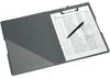 Herlitz Klemmbrettmappe 11217213 DIN A4 Polyfoam blau Produktbild-Vorschau 3