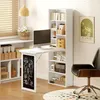 Klappbarer PC-Schreibtisch mit 9-stufigem Bš¹cherregal aus Produktbild-Vorschau 9