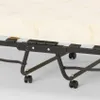 Close-up view of a folding bed frame with a mattress. Anteprima dell’immagine prodotto