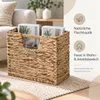 Homestyle4u Portariviste moderno in giacinto d'acqua Anteprima dell’immagine prodotto 7