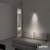 Ledvion - LED Wandleuchte - Rund - 3W - 2700K - Anthrazit - Produktbild-Vorschau 8