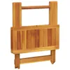 vidaXL Składany stolik ogrodowy 50x50x50 cm z litego drewna Podgląd zdjęcia produktu 7