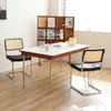 2er Set Kunstleder Esszimmerstühle Chrombeine Mid-Century Produktbild-Vorschau 11