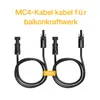 Powerness Solarpanel-Verlängerungskabel mit MC4-Stecker - Produktbild-Vorschau 1