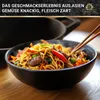Kaisertal KT-016, Rond, Wok-/Roerbakpan, Zwart, IJzer, 26 Productafbeelding-voorbeeld 2
