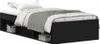 Bettgestell ohne Matratze Schwarz Eichen-Optik 100x200 cm Produktbild-Vorschau 1