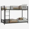 Letto a castello in metallo, 2 posti, 90x190 cm, colore Anteprima dell’immagine prodotto 10