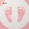 20 serviettes Baby Steps Girl - Empreintes de pas bébé rose Voir les images du produit 5