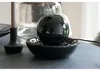 dobar Design Keramik Zimmerbrunnen Kugel, Schwarz, Produktbild-Vorschau 9