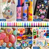 Acrylstifte für Steine,12 Farben Wasserfest Dual Tip Marker Produktbild-Vorschau 4