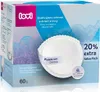 A product box for Lovi disposable breast pads, showing the packaging and a sample of the product. Produktbild-Vorschau