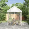 vidaXL Zanzariera per gazebo, 220 maglie, bianca, 2 x 2 x 2 Anteprima dell’immagine prodotto 2
