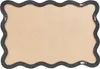 Lustro ścienne 'Koster' rama falista 90 x 60 cm czarne Podgląd zdjęcia produktu 6