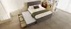 okwish Polsterbett 140x200cm Doppelbett, Familienbett Bett Produktbild-Vorschau 8