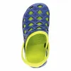 Fashy 7446 50 Kinder Uni Bade-Clog Sephia Blau - Limette, Produktbild-Vorschau 4