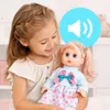 Bambola Malplay, 23 cm, parlante, con vasino, accessori per Anteprima dell’immagine prodotto 4