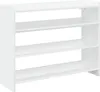 vidaXL Schuhregal Weiß 80x25x62 cm Holzwerkstoff Produktbild-Vorschau 1
