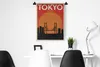 MuchoWow® Wandteppich Wandbehang Japan - Vintage - Brücke - Produktbild-Vorschau 4