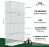 UnboxG Glasvitrine Standvitrine 4 Lagen Vitrinenschrank Produktbild-Vorschau 5