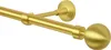 Gardinenstange 1 läufig Vorhangstange 19mm Gold-Matt Produktbild-Vorschau 3