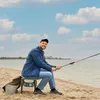 Relaxdays Klapphocker, mit Tasche, bis 120 kg belastbar, Produktbild-Vorschau 5
