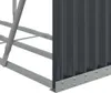 vidaXL Přístřešek na palivové dřevo antracit 180x45x100 cm Náhled obrázku produktu 7