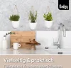 GADGY® Hängende Blumentöpfe - Set 3 Stück Blumentopf Wand - Produktbild-Vorschau 6