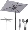 Sekey Sonnenschirm Balkon Rechteckig 200×125 cm Produktbild-Vorschau 2