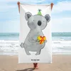 Mr. & Mrs. Panda Strandtuch Koala Geschenk - Weiß - Party, Produktbild-Vorschau 2