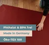Krabbelmatte SanoSoft XXL 240x180cm Rot Produktbild-Vorschau 3