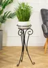 Dastal Blumentopfhalter Blumenständer schwarz 34x74 cm Produktbild-Vorschau 2