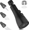 360° Drehbarer Wasserhahn-Aufsatz Schwarz | Schwenkbar mit Produktbild-Vorschau 1