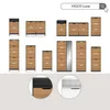 Botník na boty Vicco Luca Bílá 59 x 123 cm se 3 výklopnými Náhled obrázku produktu 8