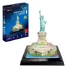 DANTE Cubic Fun 3D-Puzzle LED-Freiheitsstatue 306-L536H Produktbild-Vorschau 6