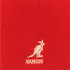 Kangol Flat Cap Schiebermütze 504 aus reiner Wolle in rot Podgląd zdjęcia produktu