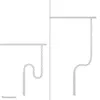 Neomounts magnetische kabelklem voor verstelbare bureaus, Productafbeelding-voorbeeld 4