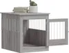 vidaXL Hundekäfig im Möbelstil Grau Sonoma 64,5x80x71 cm Produktbild-Vorschau 5