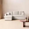sweeek - Ecksofa mit Schlaffunktion, Cord-Bezug, breit Produktbild-Vorschau 5