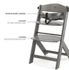 Seggiolone in legno Kinderkraft ENOCK 2in1, ergonomico, Anteprima dell’immagine prodotto 18