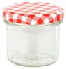 set di 12 tumbler 125 ml To 66 coperchio a scacchi rossi Anteprima dell’immagine prodotto 2