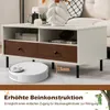 GOPLUS Couchtisch, Wohnzimmertisch mit 2 Schubladen & Produktbild-Vorschau 10